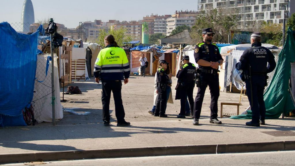 Operatiu del desallotjament de l'assentament