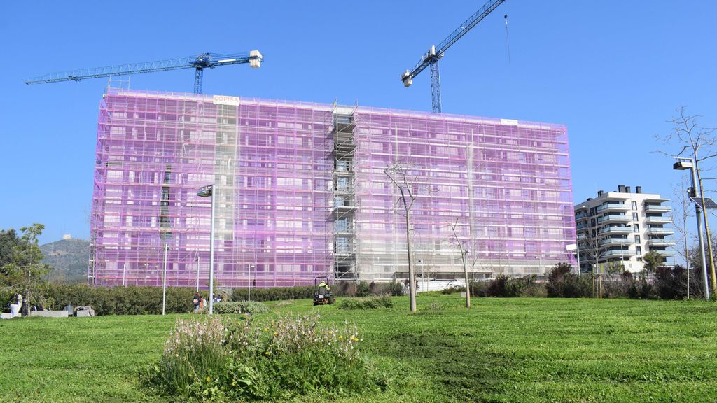 Habitatges en construcció a Viladecans