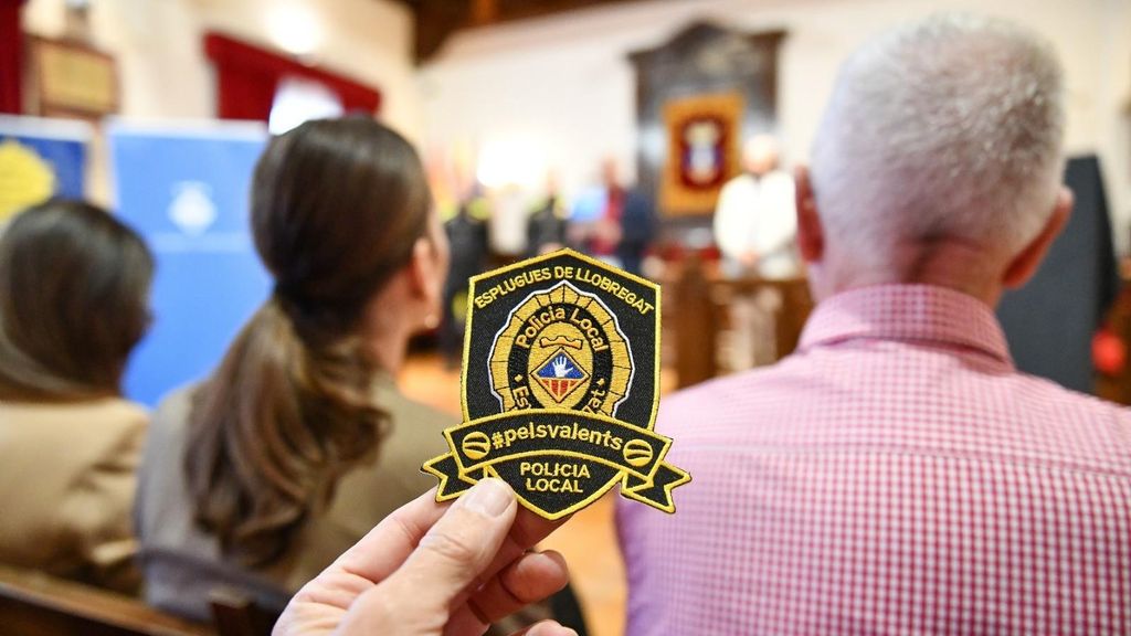 Escut de l'associació corresponent a la Policia Local d'Esplugues