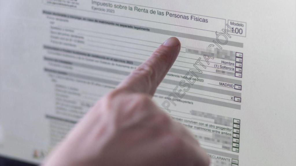 Una declaración de la renta