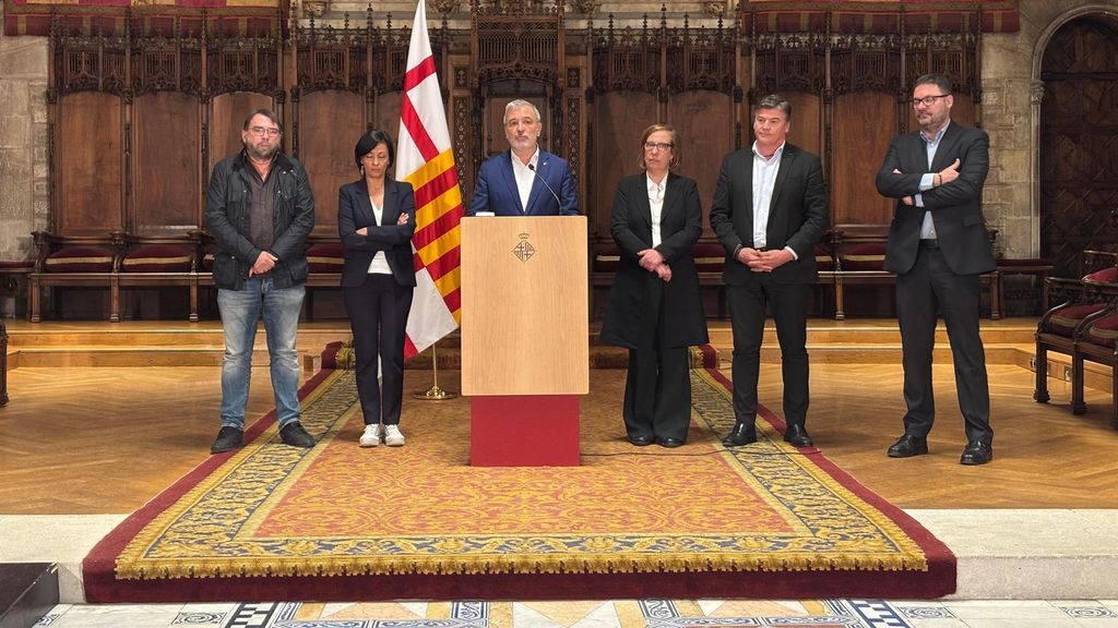 Jaume Collboni durante el acto de presentación
