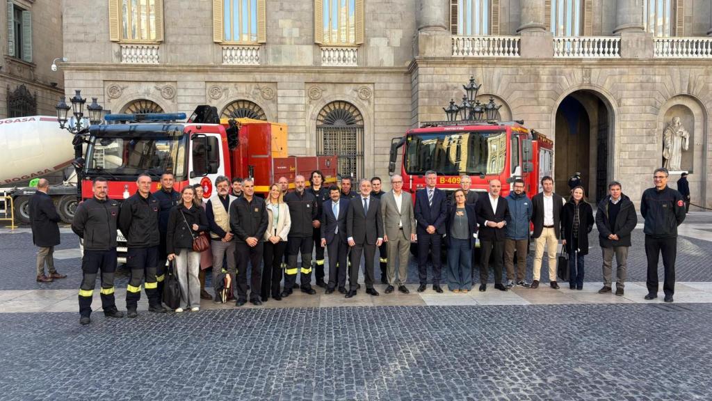 Parte el último convoy humanitario de Barcelona hacia Ucrania -