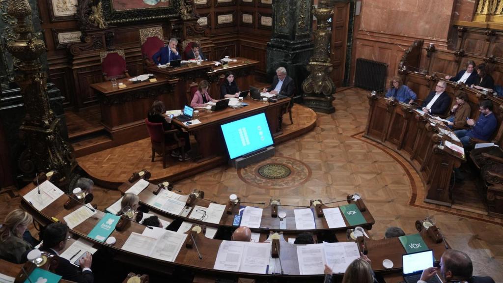 Archivo - Sesión plenaria en el Ayuntamiento de Barcelona, a 31 de octubre de 2025, en Barcelona, Catalunya (España).