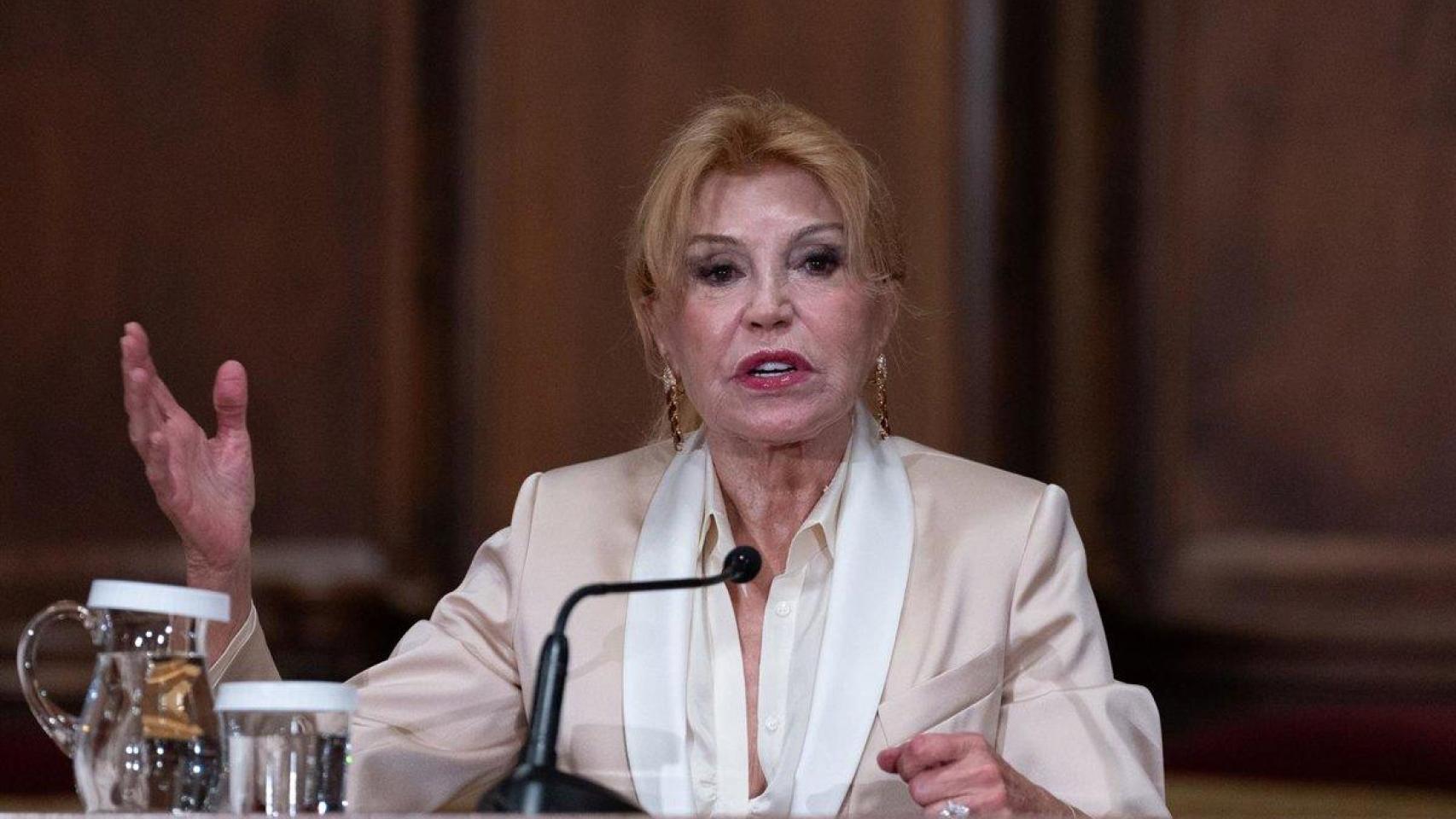Carmen Thyssen celebra el beneplácito municipal a su museo en Barcelona: 