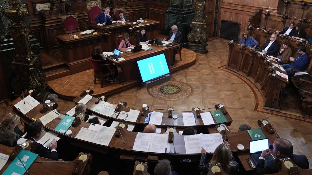 Arxiu - Sessió plenària a l'Ajuntament de Barcelona, a 31 d'octubre de 2025, a Barcelona, Catalunya (Espanya).