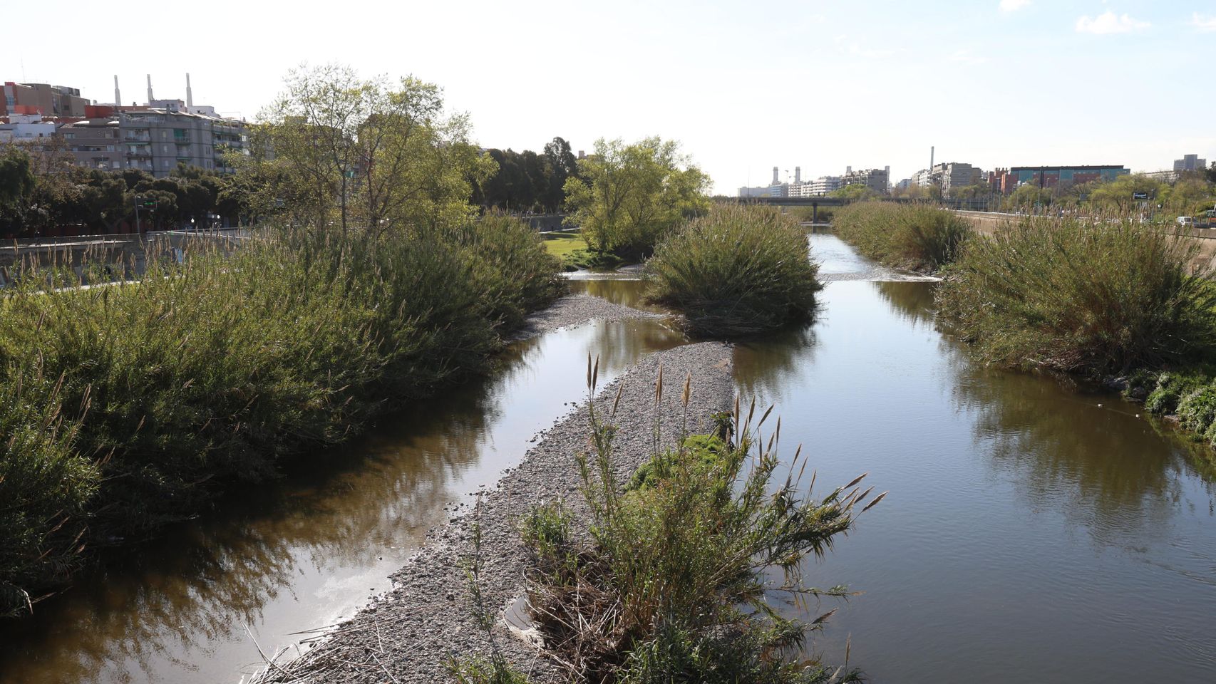 Regeneración del paseo fluvial del río besòs