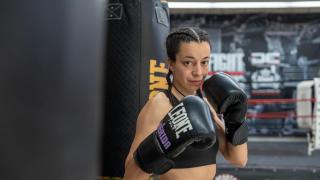 Karla Mérida, la boxejadora de Montbau que competirà per l'or al Campionat d'Espanya: 