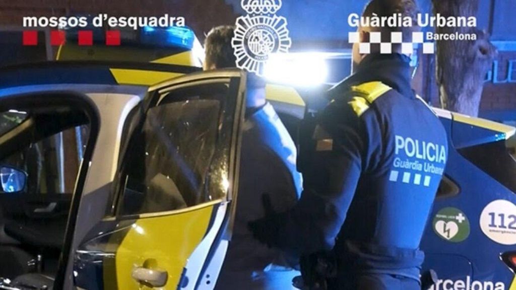 Dispositiu de Guàrdia Urbana, Mossos d'Esquadra i Policia Nacional a Barcelona