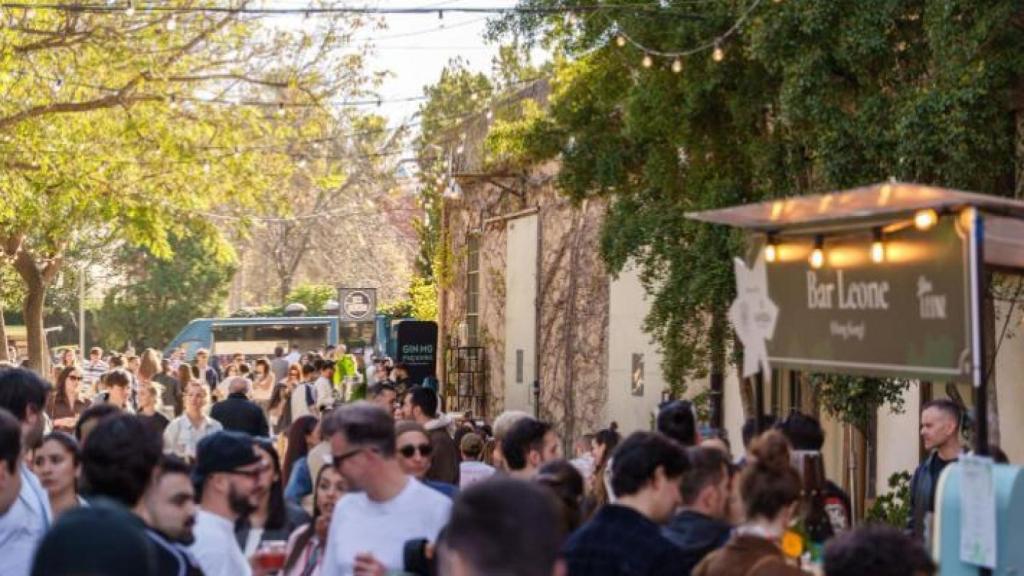 Barcelona Cocktail Fest en imagen de archivo
