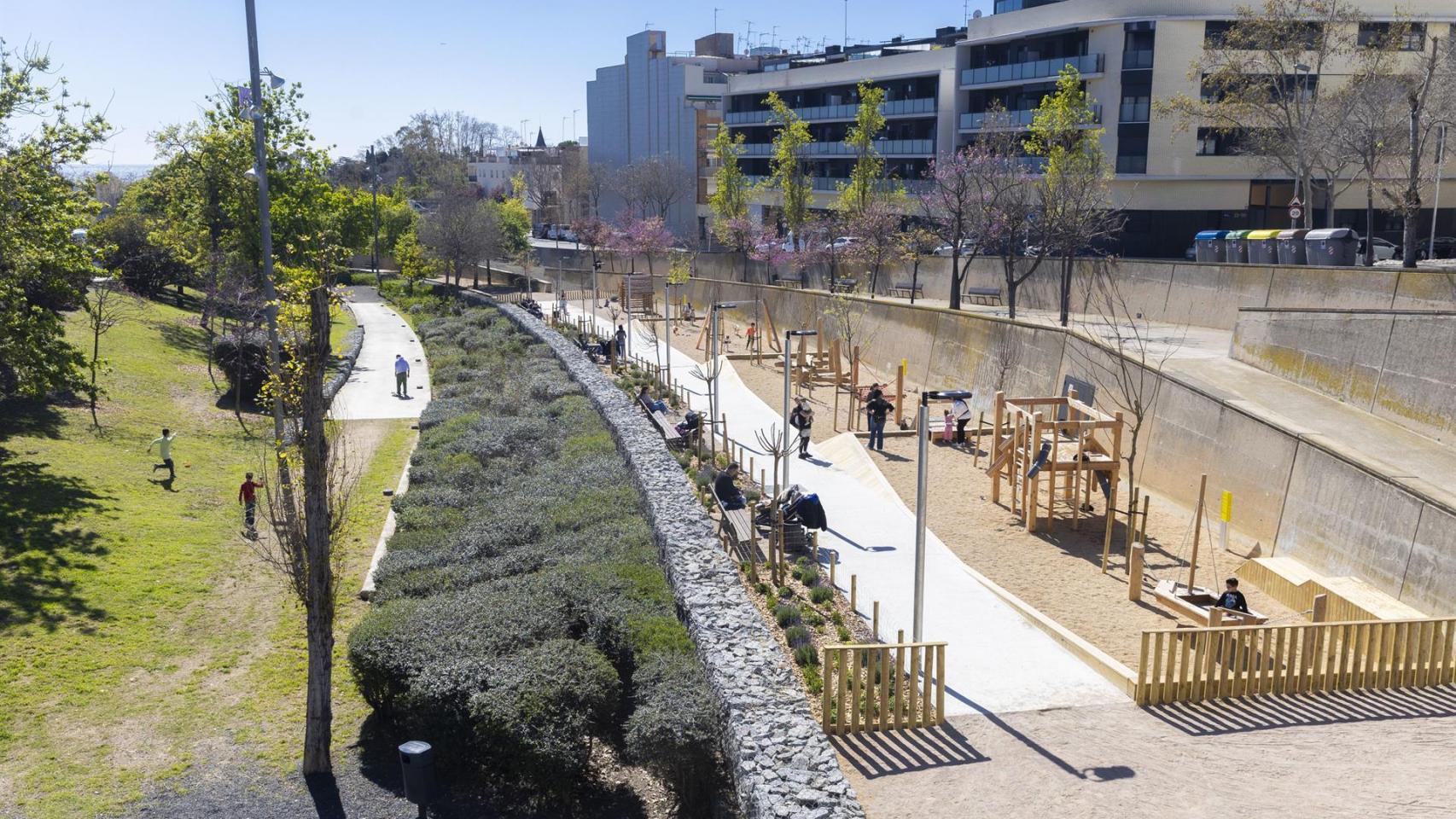 Nuevo parque de la riera de Canyadó