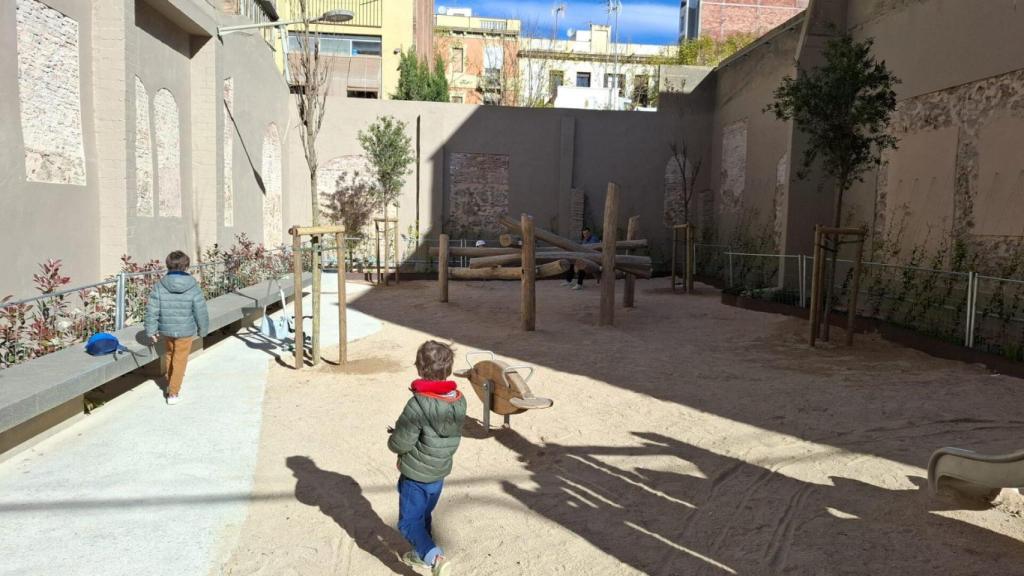 El parque infantil de Gràcia