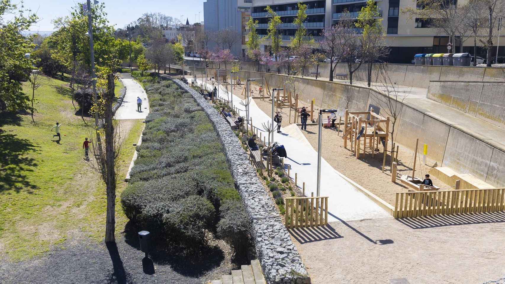 Nuevo parque de la riera de Canyadó