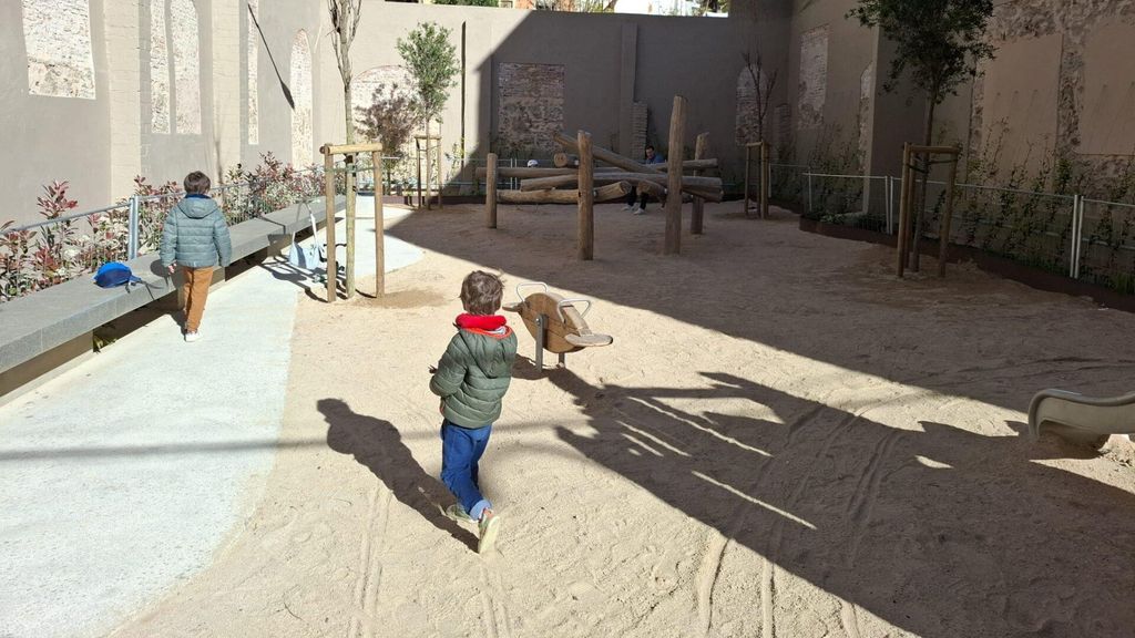 El parc infantil de Gràcia