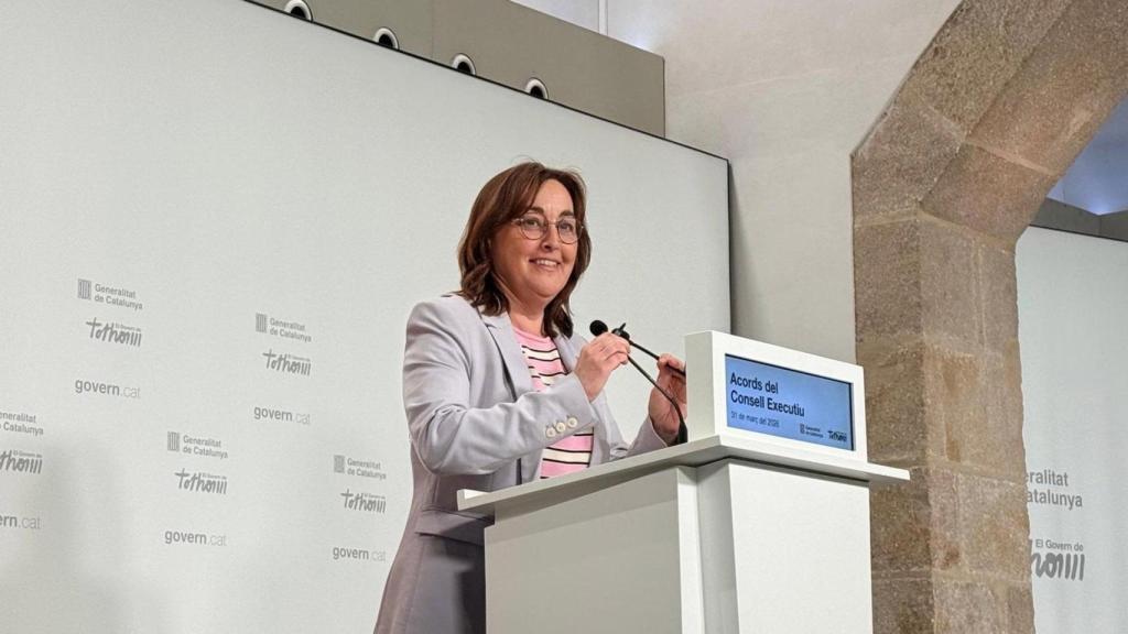 La consellera de Territorio, Vivienda y Transición Ecológica de la Generalitat y portavoz del Govern, Sílvia Paneque