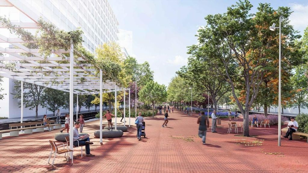 Render del futuro del Sector Prim, uno de los polos de vivienda de la nueva Sagrera