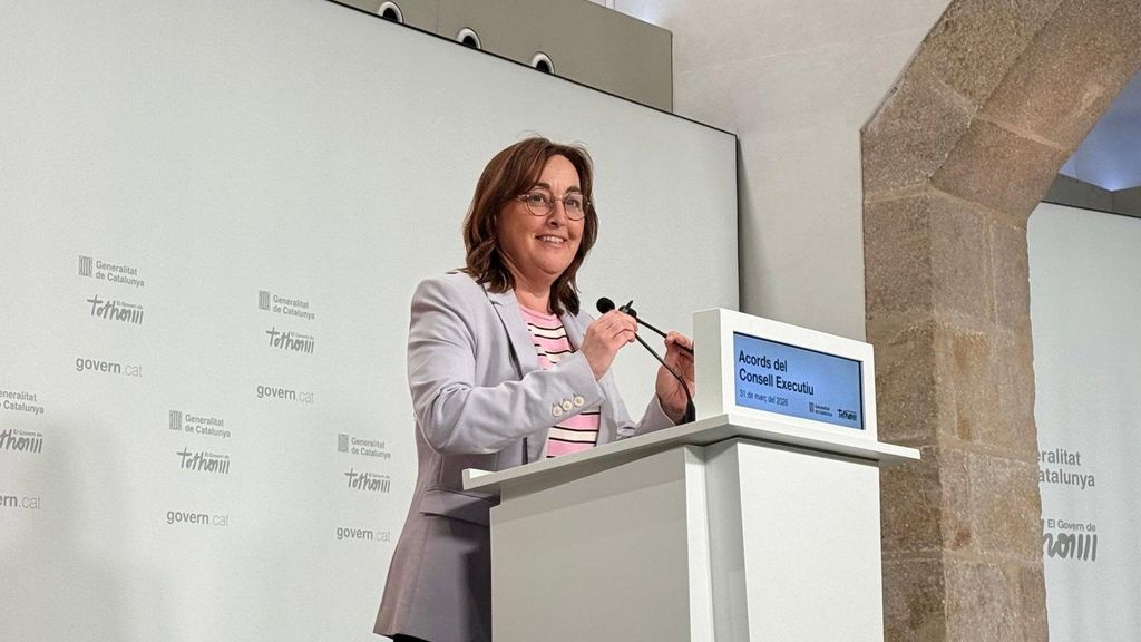 La consellera de Territori, Habitatge i Transició Ecològica de la Generalitat i portaveu del Govern, Sílvia Paneque