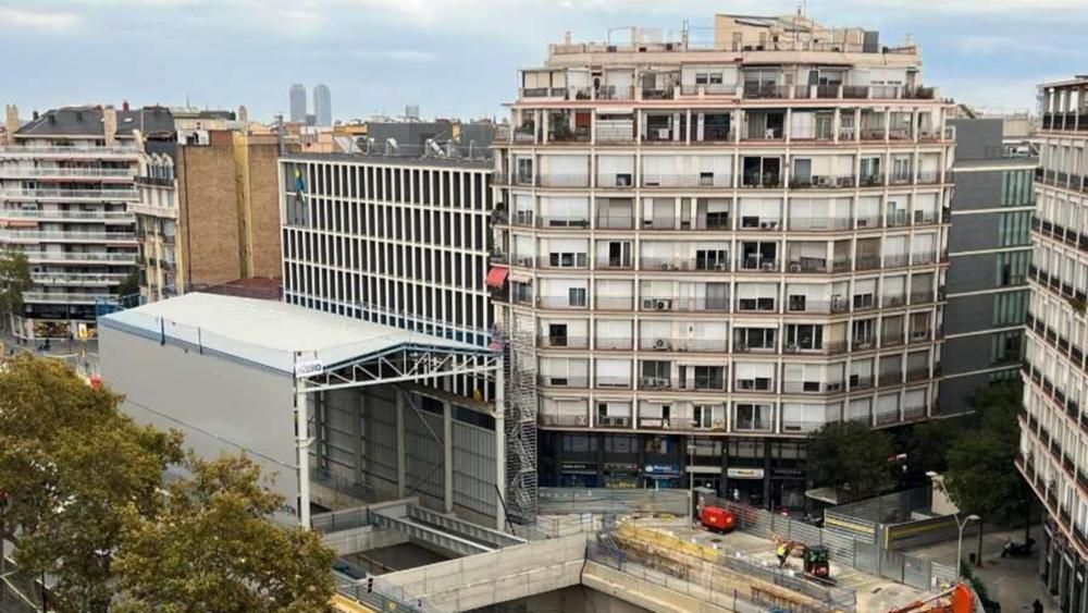 Obras de la L8 de FGC en Barcelona