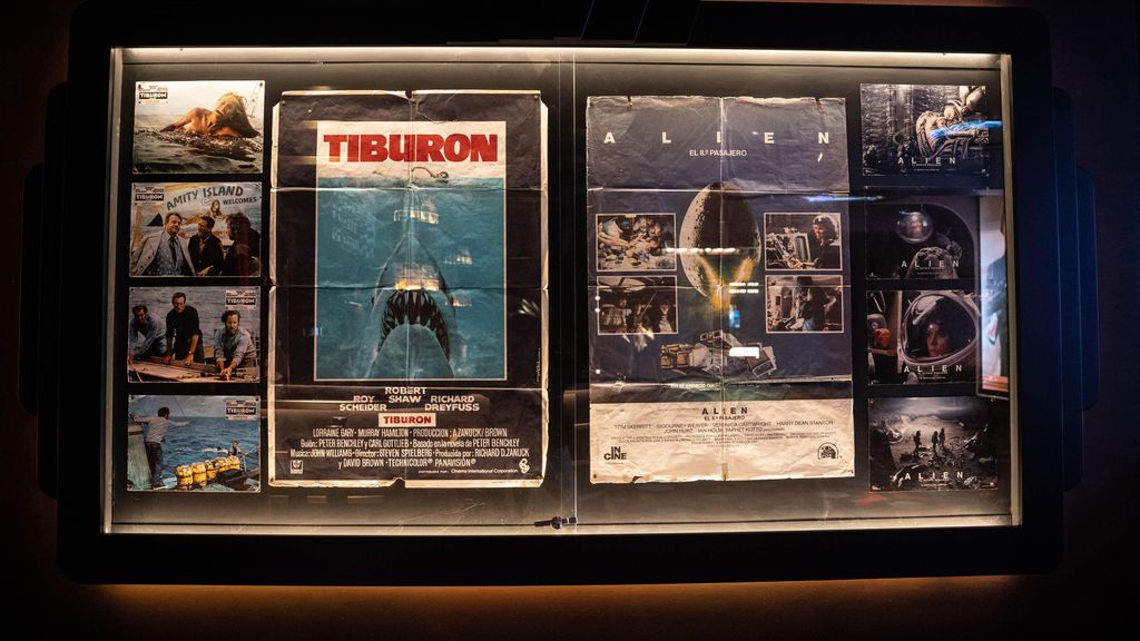 Cartells de pel·lícules al cinema Phenomena de Barcelona
