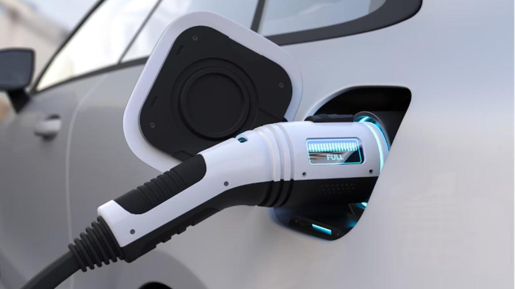 Carga completa de un coche eléctrico