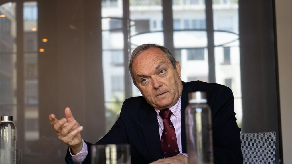 L'arquitecte José Manuel Almuzara, durant l'entrevista amb Metrópoli