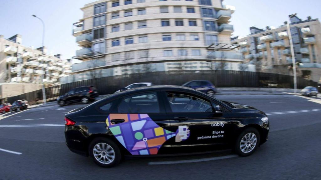 Un coche de Cabify en una imagen de archivo