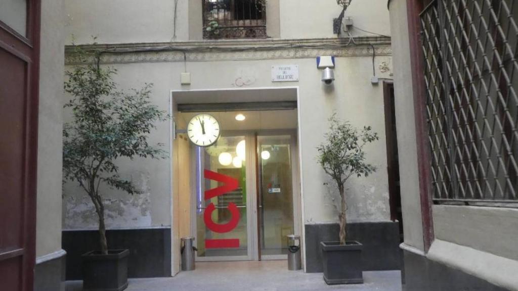 La sede de ICV en Barcelona