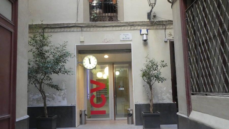La sede de ICV en Barcelona