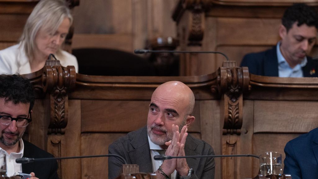 El presidente del PP en el Ayuntamiento de Barcelona, Daniel Sirera