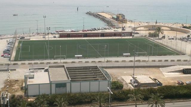 campo municipal de fútbol Poblenou-Agapito Fernández
