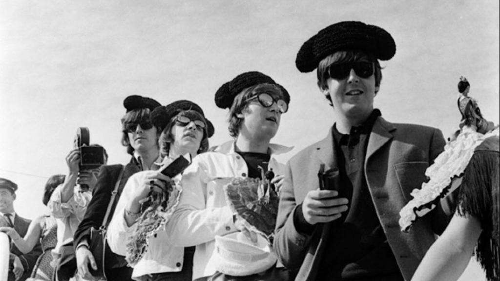 Vista de Los Beatles a Barcelona en 1965