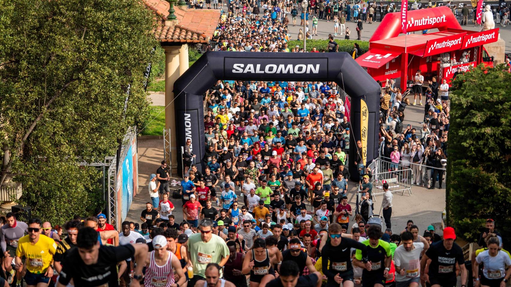 Imagen de archivo de una edición anterior de la Salomon Run Barcelona