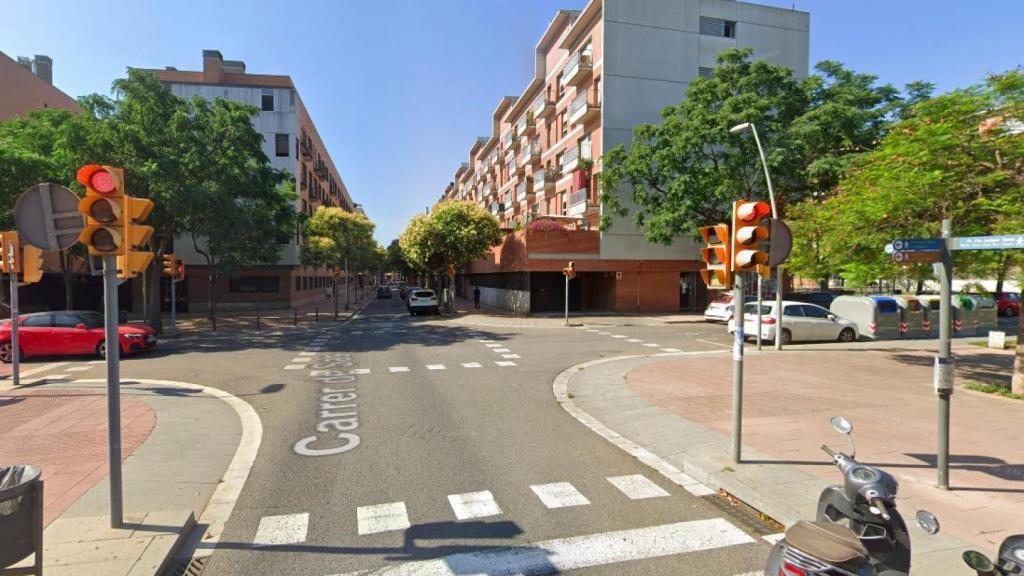 Imagen del paseo de Mollerussa donde tuvo lugar el incidente mortal en el Bon Pastor