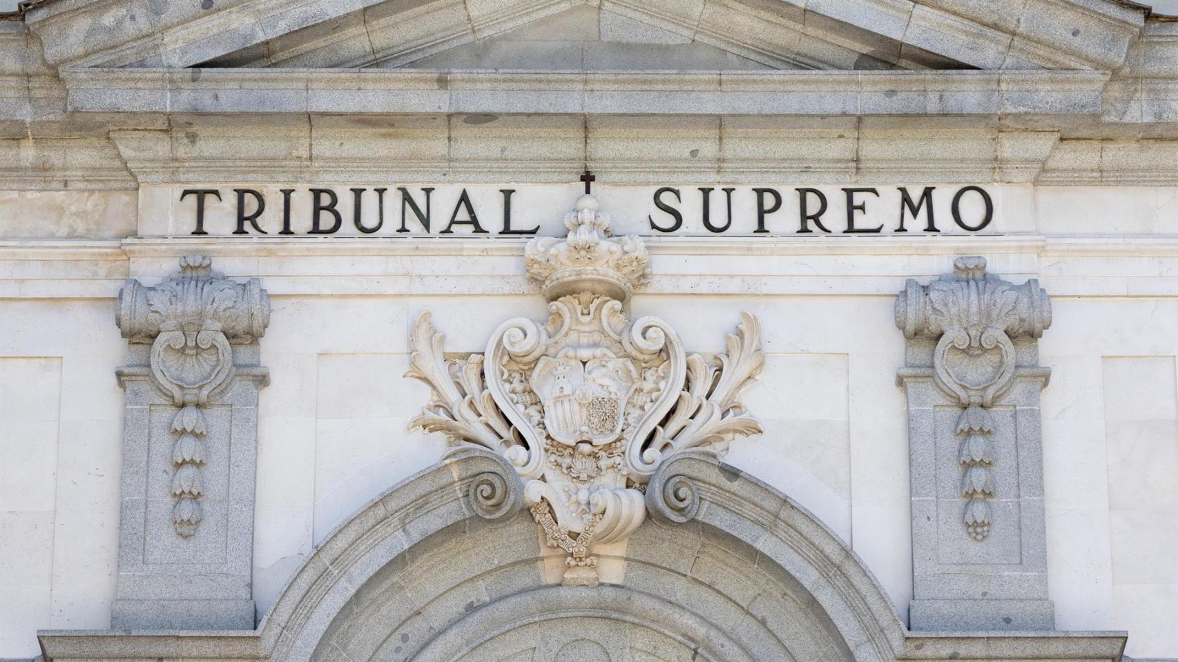 Fachada de la sede del Tribunal Supremo de Madrid