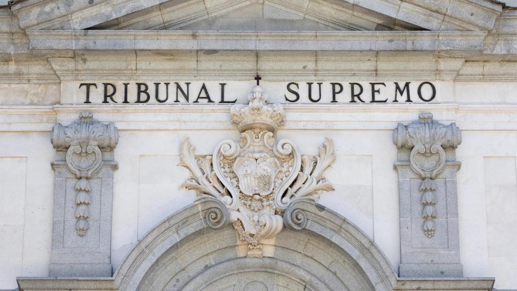 Fachada de la sede del Tribunal Supremo de Madrid