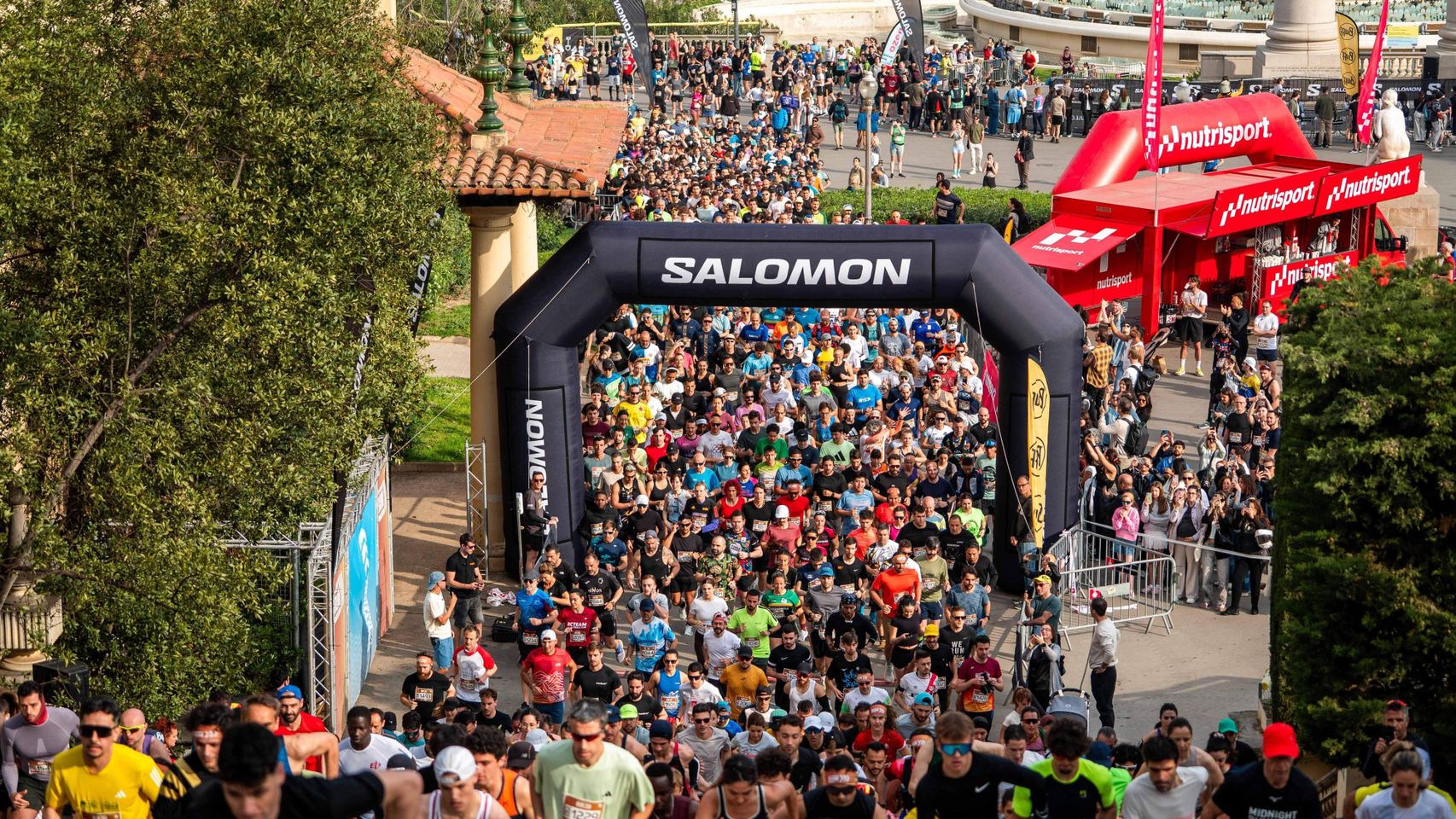 Imagen de archivo de una edición anterior de la Salomon Run Barcelona