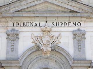 Fachada de la sede del Tribunal Supremo de Madrid