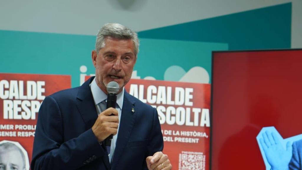 El presidente del grupo municipal de Junts per Barcelona, Jordi Martí