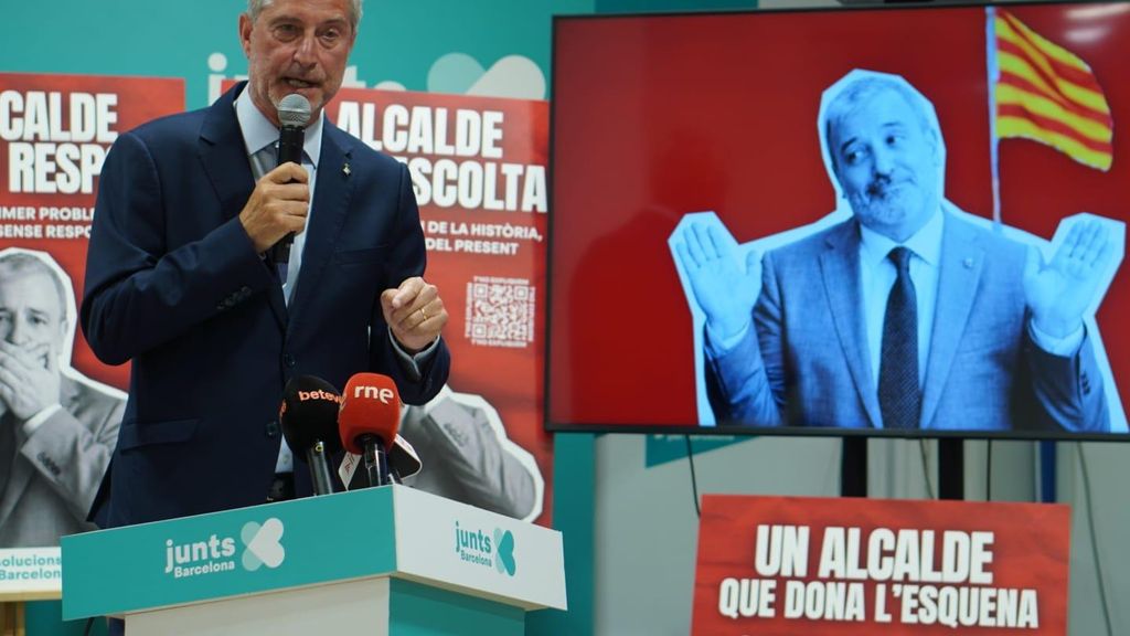 El presidente del grupo municipal de Junts per Barcelona, Jordi Martí