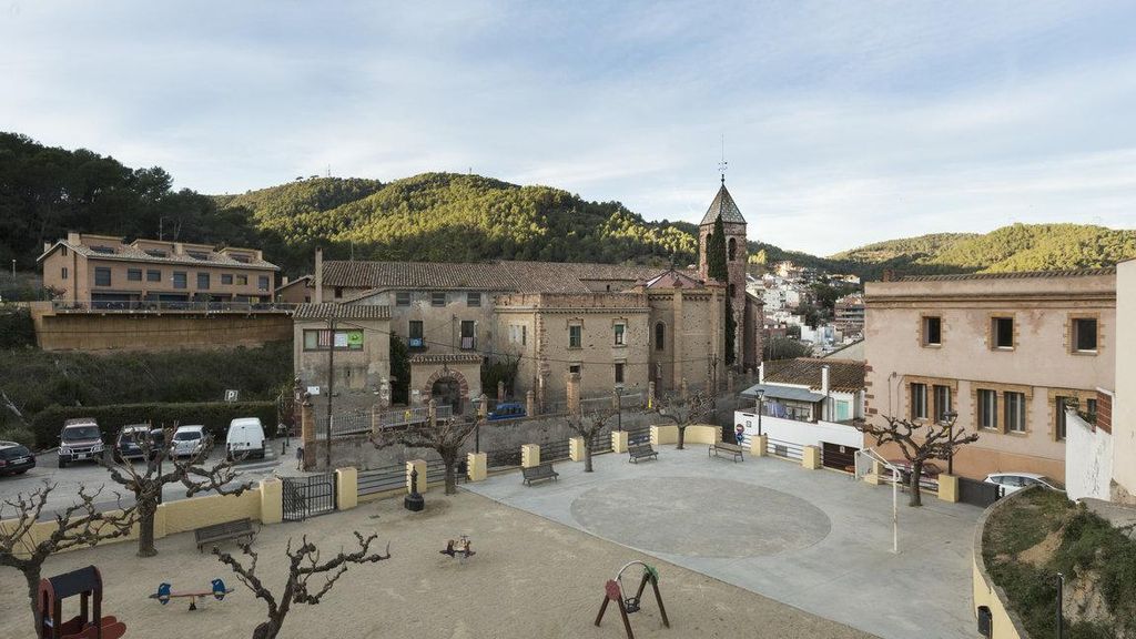 La plaza de Sant Climent de Llobregat