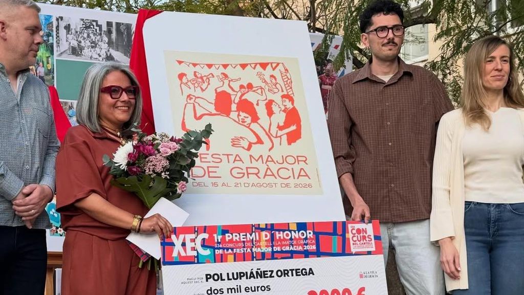 Presentación del cartel de las Festes de Gràcia