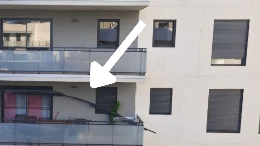 Estat de les persianes en un dels pisos