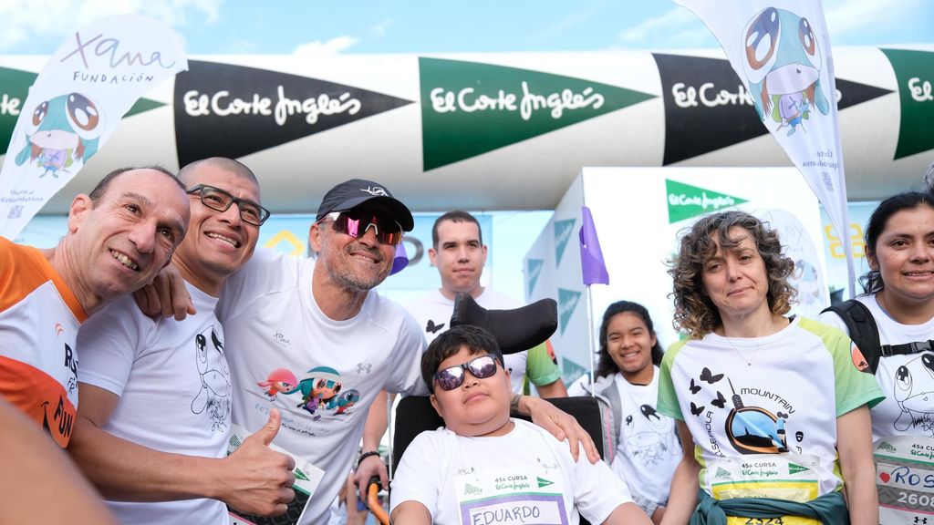 Luis Enrique participó en la pasada edición, cuyo beneficiaria fue la Fundación Xana
