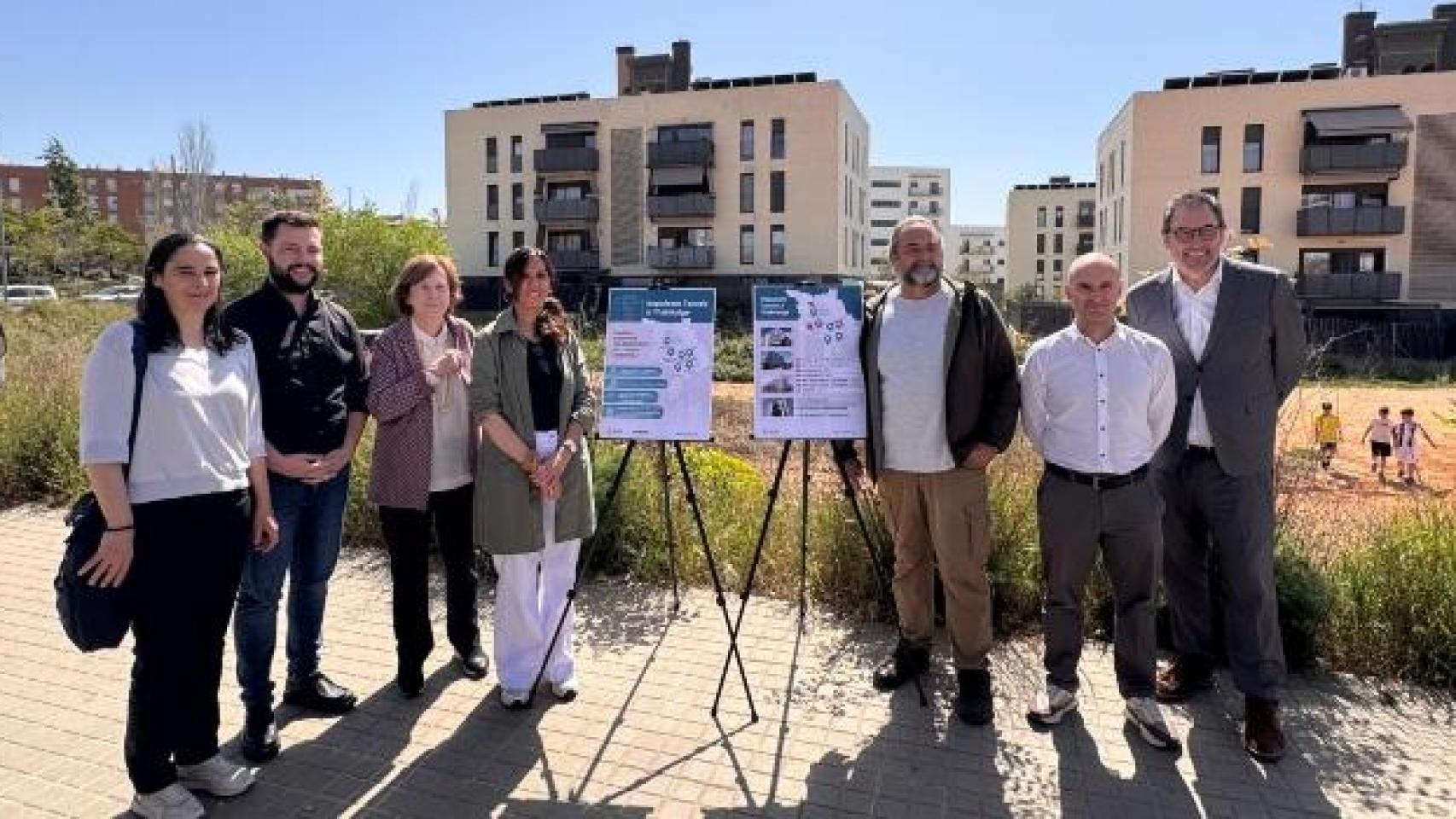 Acto de presentación del acuerdo en Sabadell