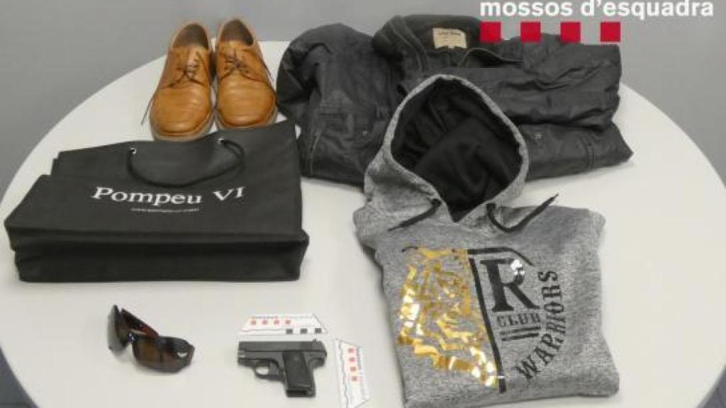 L'arma i la roba usada per Dino Marcello en els seus últims cops a Lleida