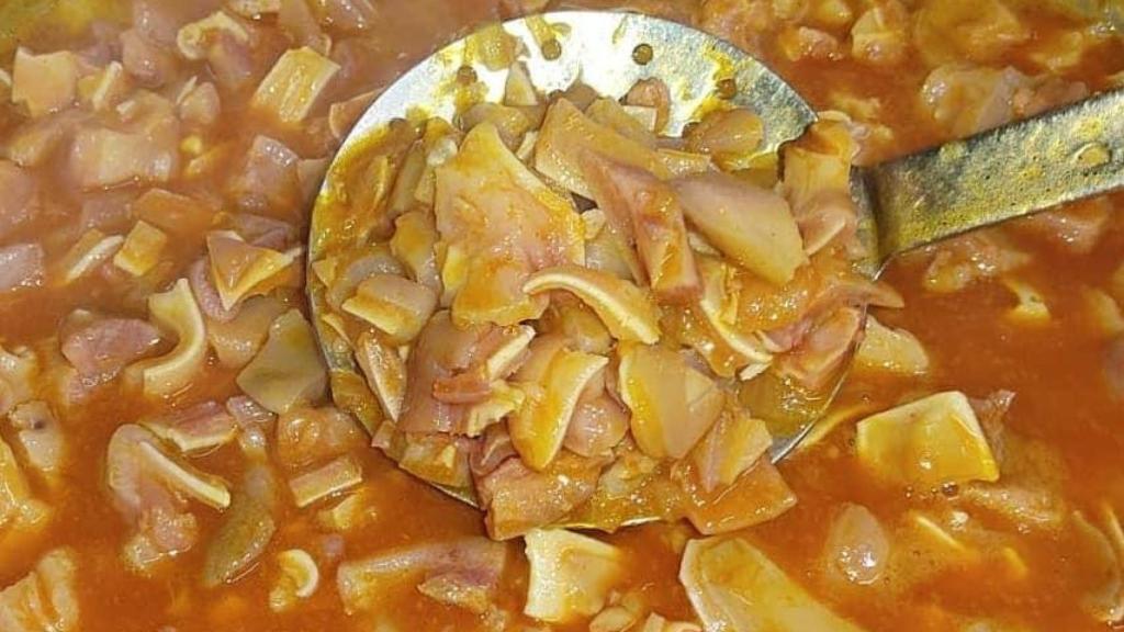Plato de comida de 'La Taula Vella' de Santa Coloma