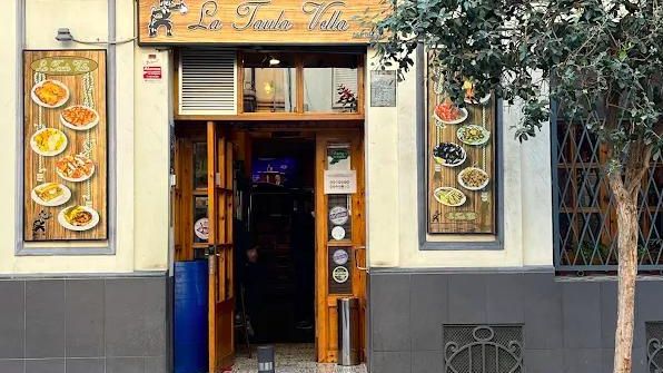Exterior del restaurante 'La Taula Vella' de Santa Coloma