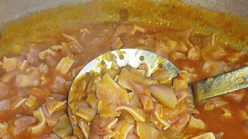 Plat de menjar de 'La Taula Vella' de Santa Coloma