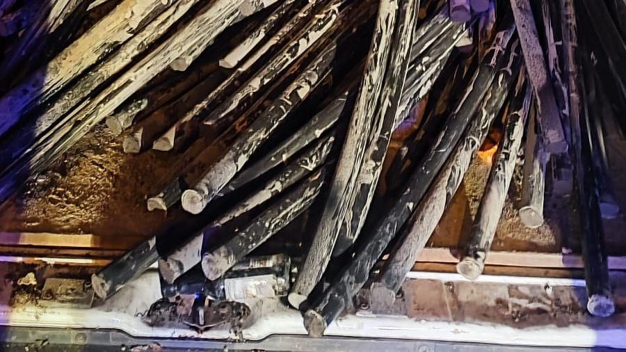 El cobre interceptado en Sant Andreu por la Guardia Urbana de Barcelona
