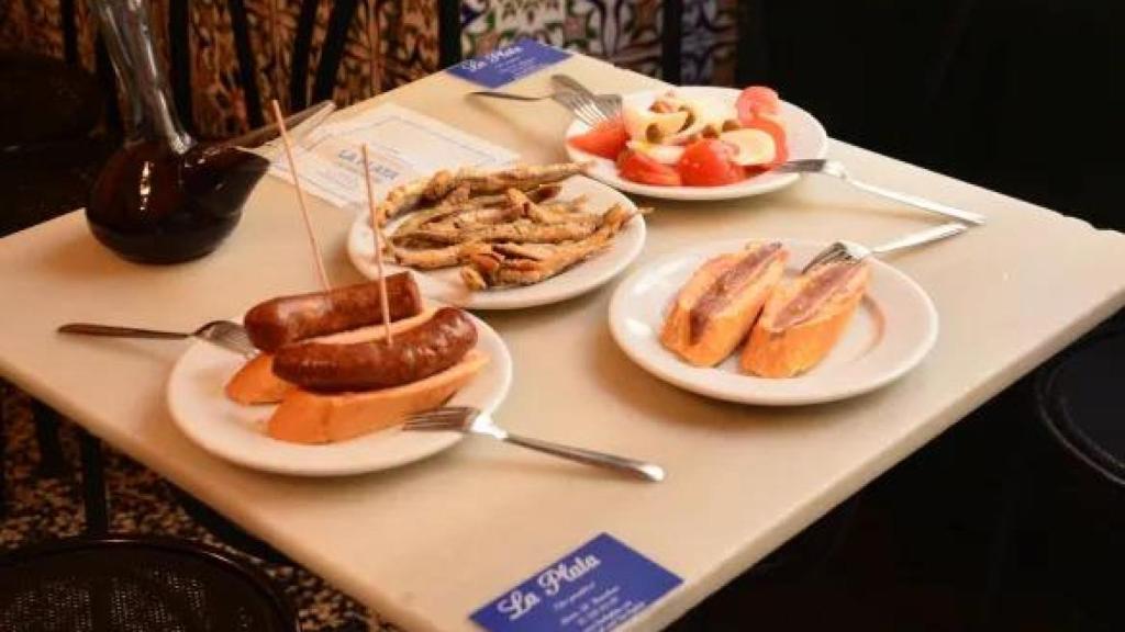 Tapas del Bar La Plata