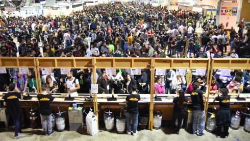 Assistents al Barcelona Beer Festival